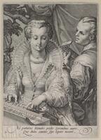 KG 02155
<br/>
Het gehoor
<br/>
<em>Saenredam, Jan (ca. 1565/1566-1607)</em>